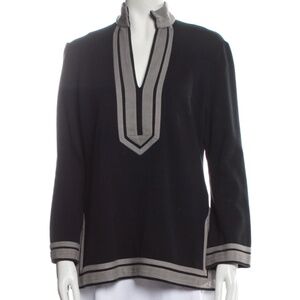 Tory Burch V-Neck long Sleeve Tunic - Sz S
